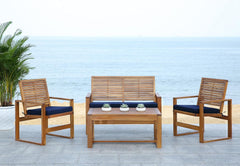 Acacia Patio Furniture Set for Outdoor Dining Comfort