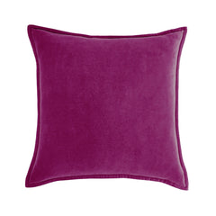 Dark Grey Velvet Throw Pillow Cover 20x20 With Insert Cushion