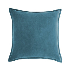 Dark Grey Velvet Throw Pillow Cover 20x20 With Insert Cushion