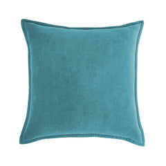 Dark Grey Velvet Throw Pillow Cover 20x20 With Insert Cushion