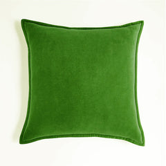 Dark Grey Velvet Throw Pillow Cover 20x20 With Insert Cushion