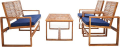 Acacia Patio Furniture Set for Outdoor Dining Comfort