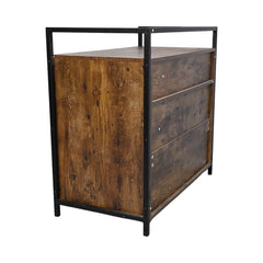 Rustic Brown Wooden Cat Litter Box Enclosure – Furniture