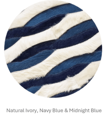 CHAINS - Custom Cowhide Rug for Designers