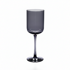 Smoky stemmed Wine Glass - Set of 4
