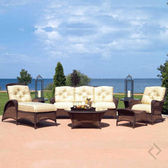 Grand Traverse Patio Ottoman Outdoor Furniture