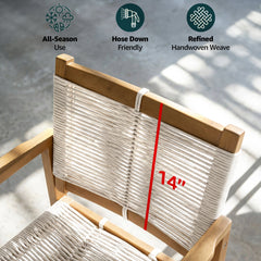 Heritage Wide Outdoor Armchair