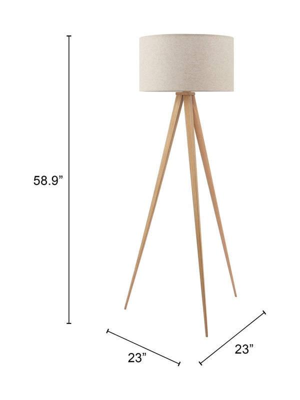 Imperial Steel Floor Lamp