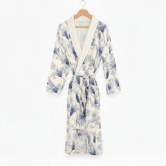 Soluna – Double-Side Muslin/Terry Shawl Robe