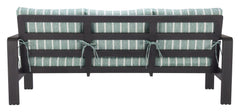 Rolig Green Olefin Fabric Outdoor Sofa