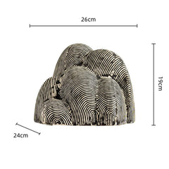 DecorBites™ Geometric Stone Rockery Figurines Home Decor Accessory