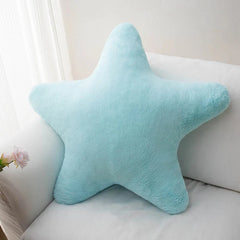 Cute Star Shaped Plush Pillow Soft Decorative Cushion Kids Room