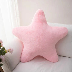 Cute Star Shaped Plush Pillow Soft Decorative Cushion Kids Room