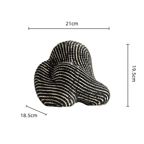 DecorBites™ Geometric Stone Rockery Figurines Home Decor Accessory