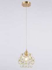 Glass Petal Pendant Light