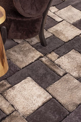 TETRIS HI & LOW – Dimensional Custom Shearling Rug