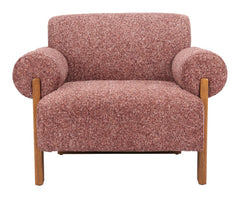 Verity Copper Textured Fabric Accent Chair