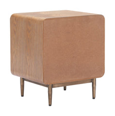 Vidaz One Drawer Wood Nightstand