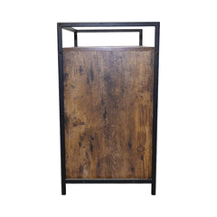 Rustic Brown Wooden Cat Litter Box Enclosure – Furniture