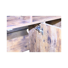 Rustic Brown Wooden Cat Litter Box Enclosure – Furniture
