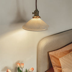 Japanese Simple Creative Light-transmitting Porcelain Chandelier