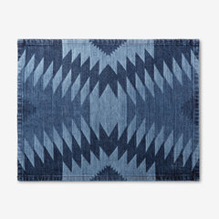 Laser Printed Denim Placemat