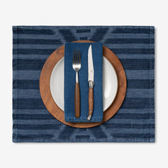 Laser Printed Denim Placemat