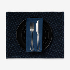 Laser Printed Denim Placemat