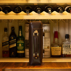 Leather Bottle Carrier