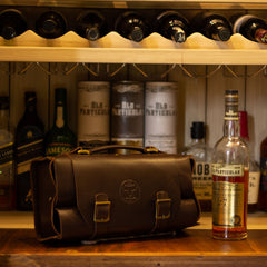 Leather Bottle Carrier