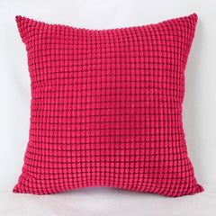 Soft Striped Polyester Cushion Cover – Cozy Nordic Decor