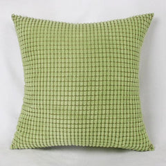 Soft Striped Polyester Cushion Cover – Cozy Nordic Decor