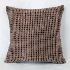 Soft Striped Polyester Cushion Cover – Cozy Nordic Decor